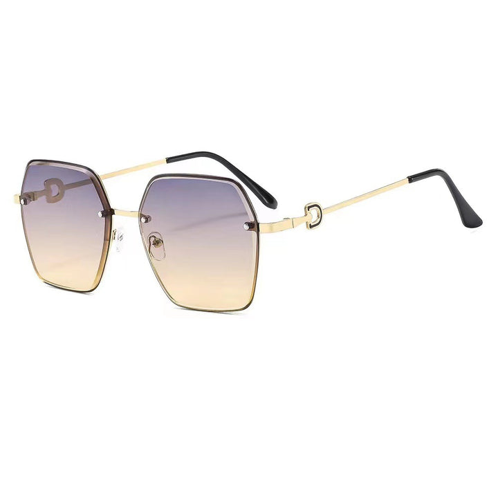 Stylische Oversized Quadrat Sonnenbrillen