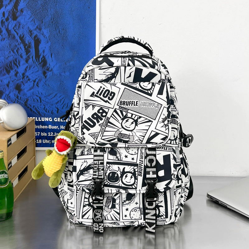 Urban Graphic Print Rucksack Karnz