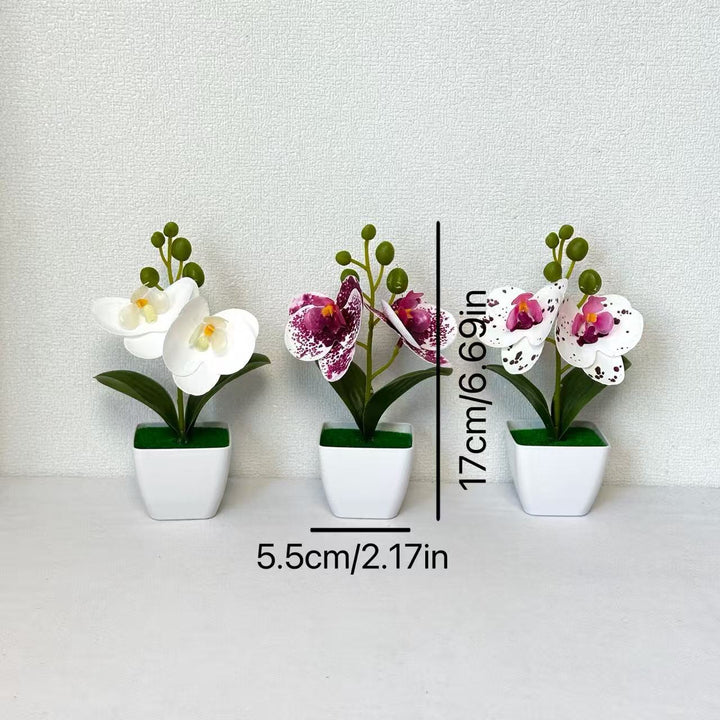 Dekorative künstliche Orchideen-Tischdekoration für die Wohnkultur