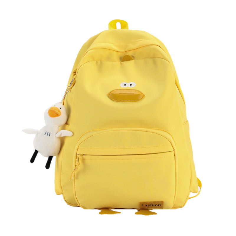 Süße Cartoon-Ente-Themen-Rucksack