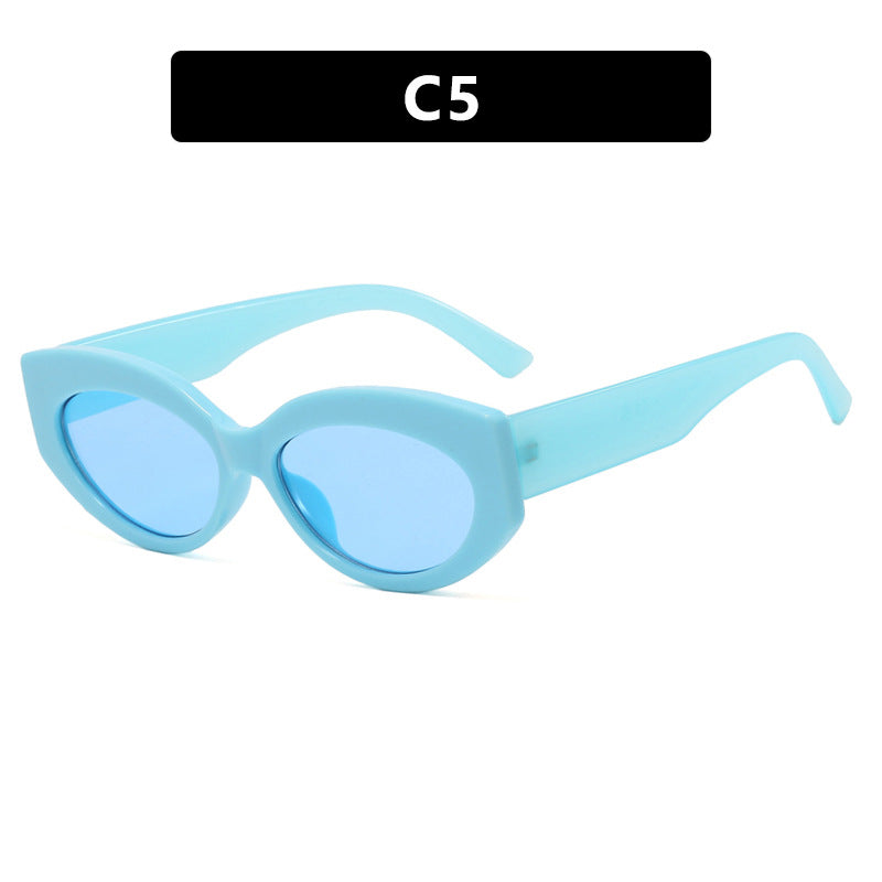 Damen Cat-Eye Sonnenbrille im stilvollen Kunststoffdesign Karnz