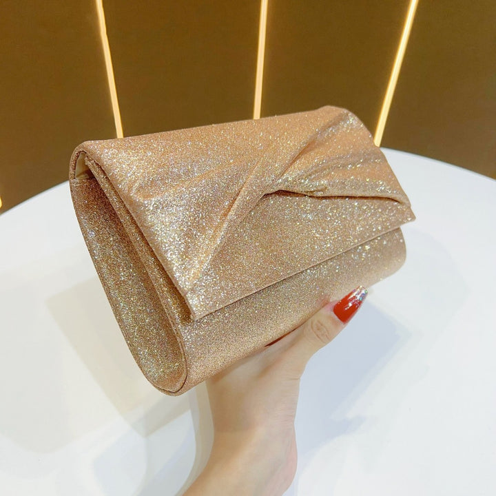 Glänzende Abend-Clutch