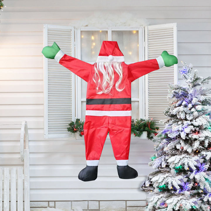 Aufblasbare Weihnachtsmannkostüm
