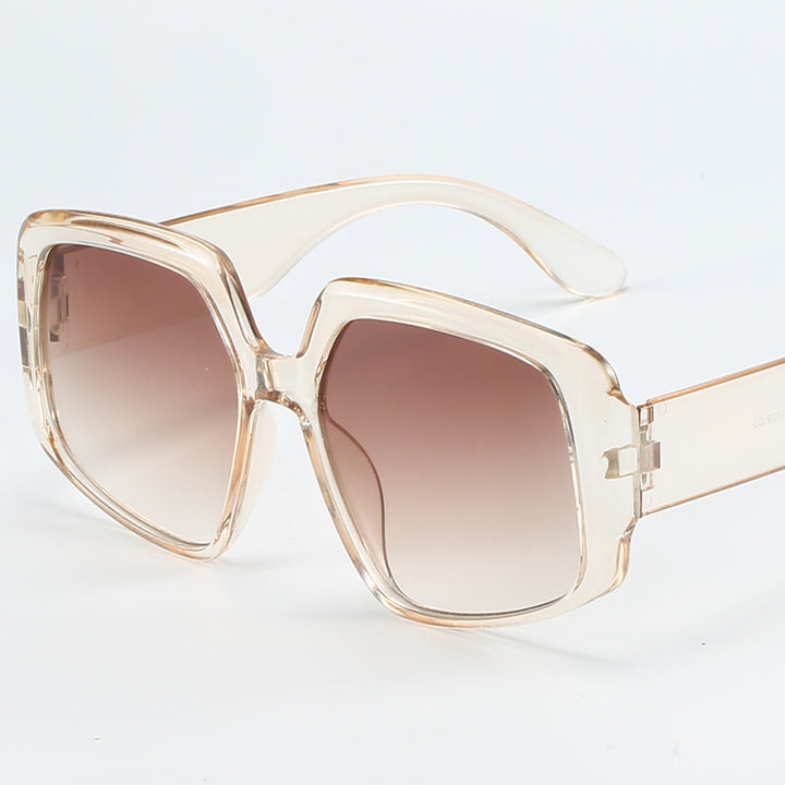 Damen moderne quadratische Sonnenbrille mit hochwertigen UV-Schutztechnologien Karnz