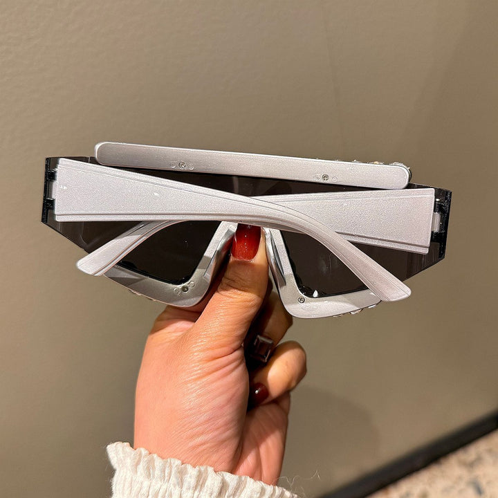 Damen Fashion-Schutzbrille mit glamourösen Kristallverzierungen Karnz