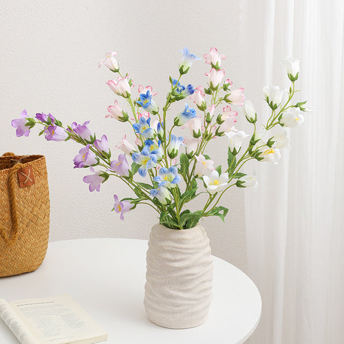 Künstlicher Blumenzweig mit eleganten Glockenblüten Karnz