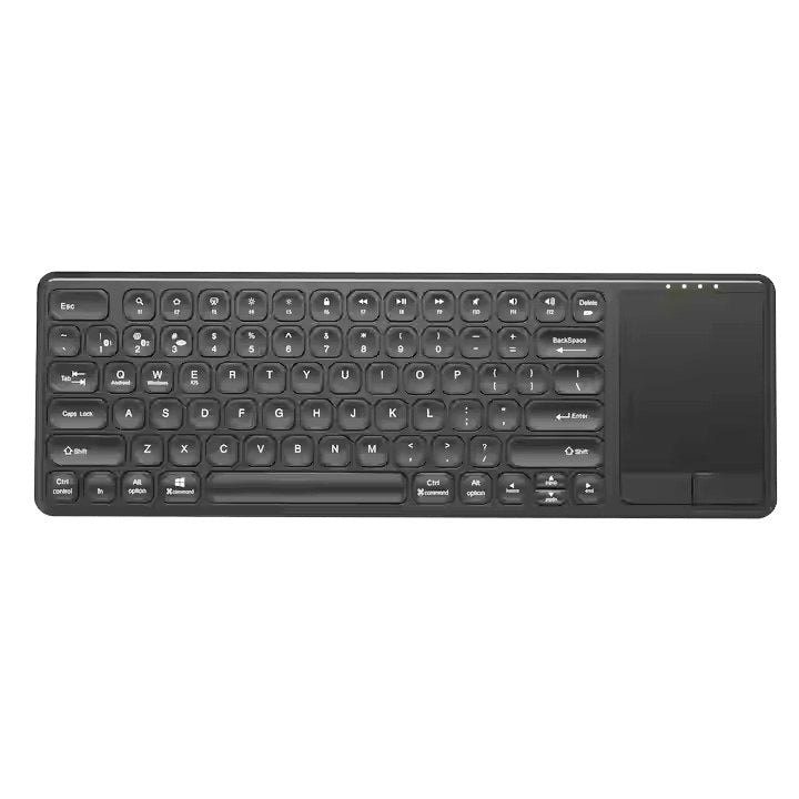 Ultraflache Bluetooth-Tastatur mit Integriertem Touchpad Karnz