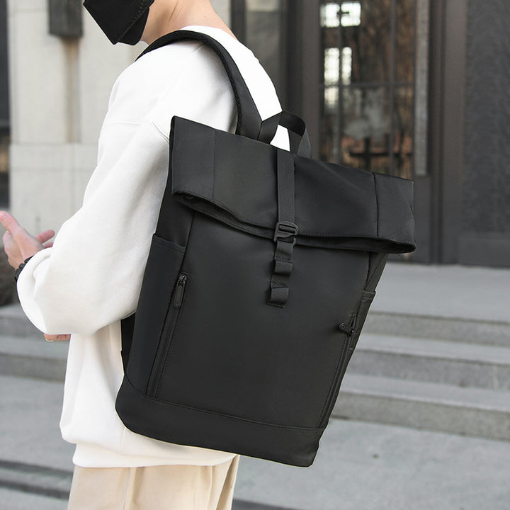 Moderner Roll-Top-Rucksack Karnz