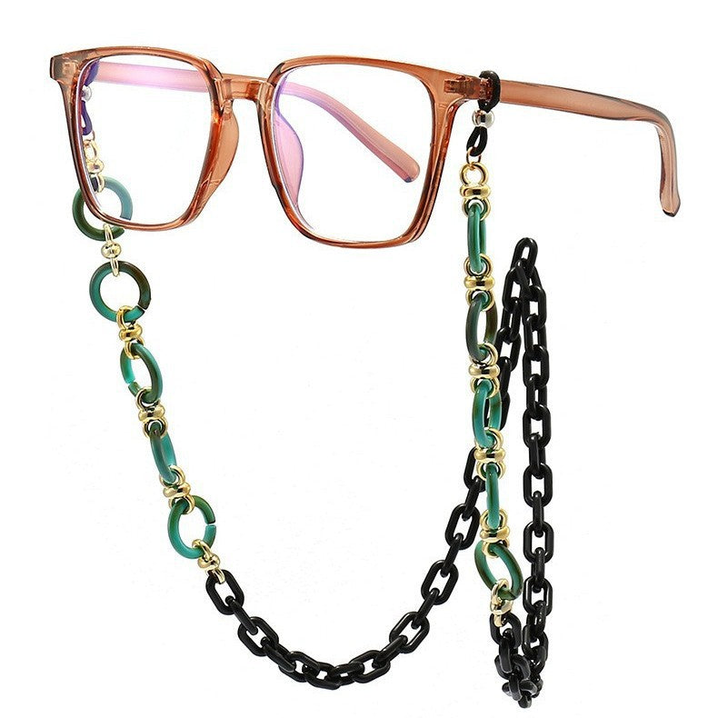 Designer Sonnenbrille mit Kettenanhänger Karnz