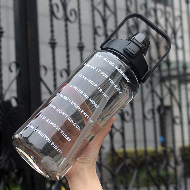 Damen Motivierende Trinkflasche Karnz