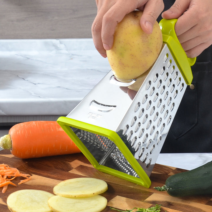 Ergonomischer Edelstahl-Käse- und Gemüseschneider Karnz