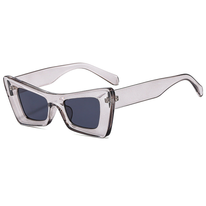 Damen trendige Sonnenbrille mit kantigem Design Karnz