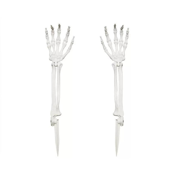 Gruselige Skelettgartenstecker