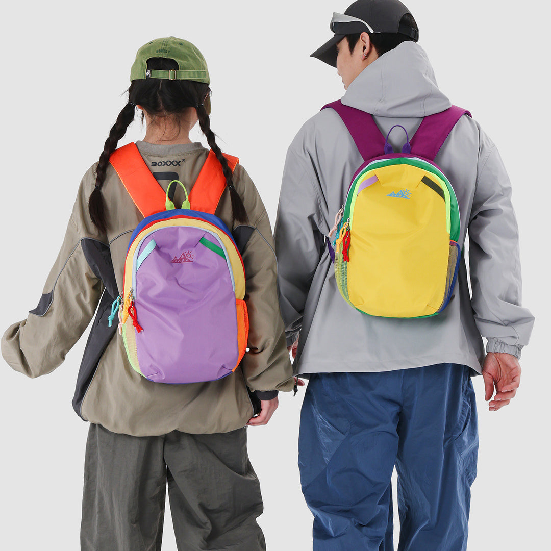 Multifunktionaler bunter Rucksack