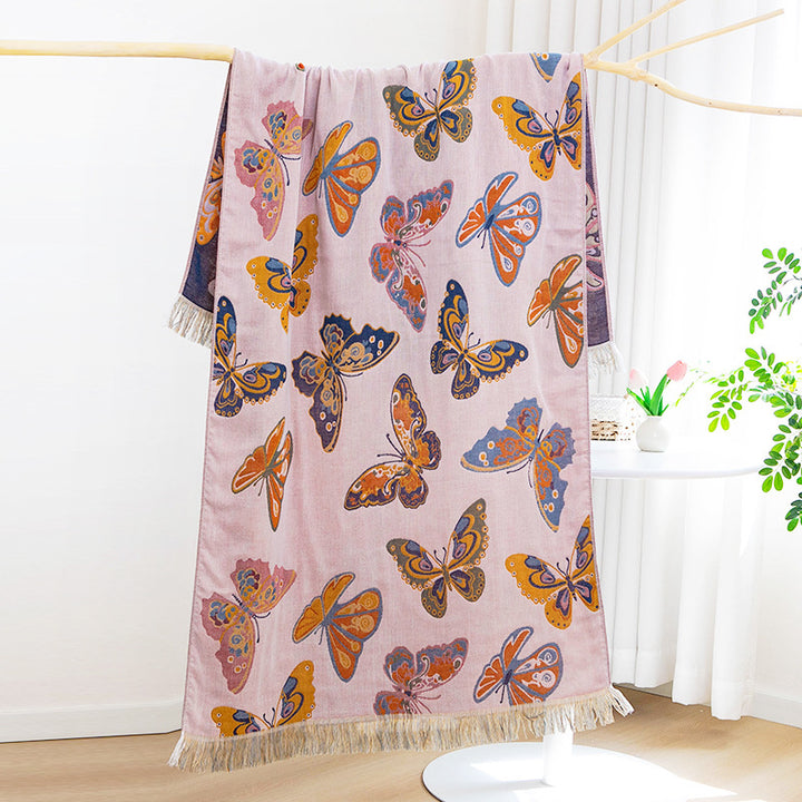 Unisex Kuscheldecke mit niedlichem Bärenmotiv Karnz