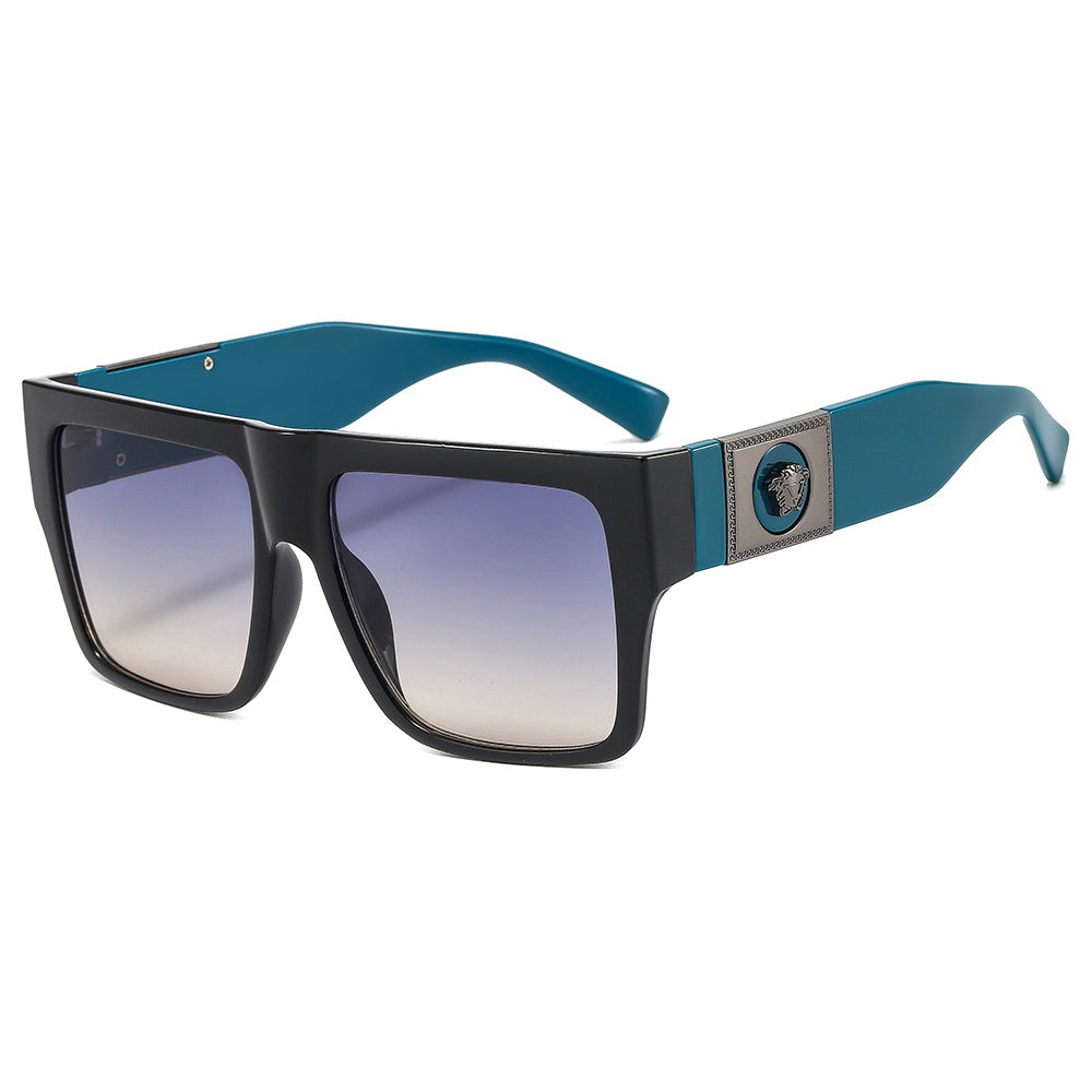 Damen Stilvolle Plateau Sonnenbrille Karnz