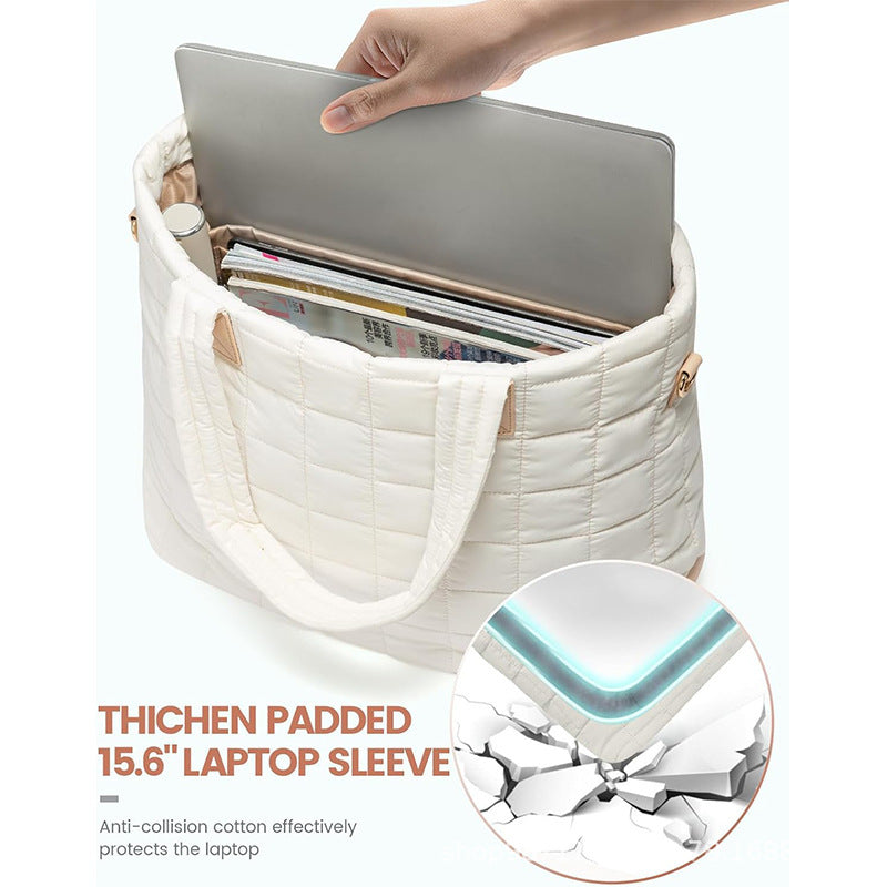 Stilvolle Designer-Tasche mit Abnehmbarer Kosmetiktasche Karnz