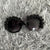 Damen Sonnenbrille mit floralen Akzenten Karnz