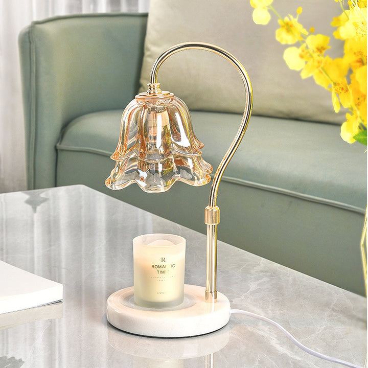 Elegante Glas Pendelleuchte Schreibtischlampe