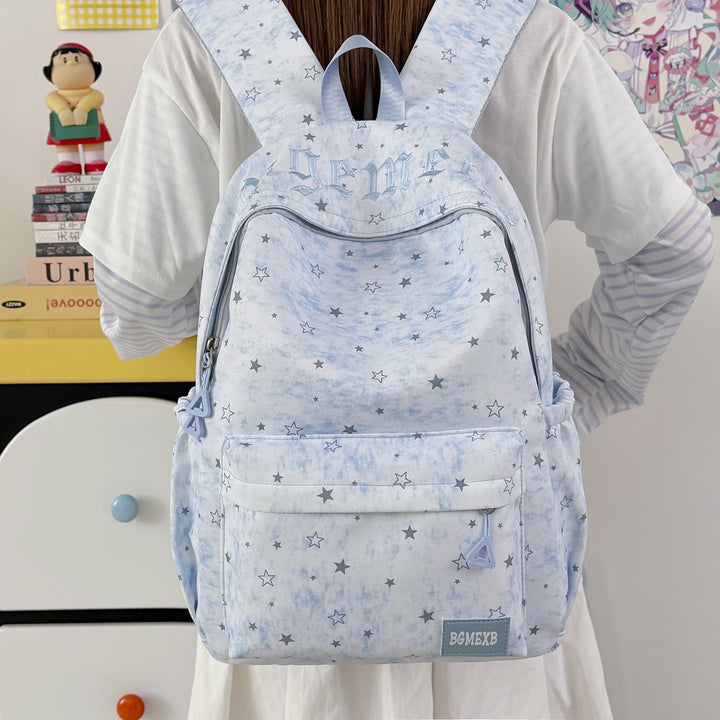 Stylischer Sternenprint-Rucksack Karnz