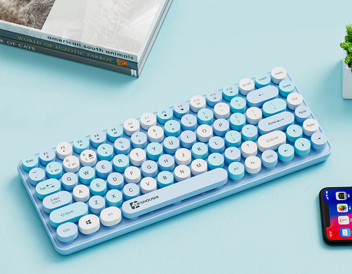 Kabelloses Retro-Tastatur Karnz