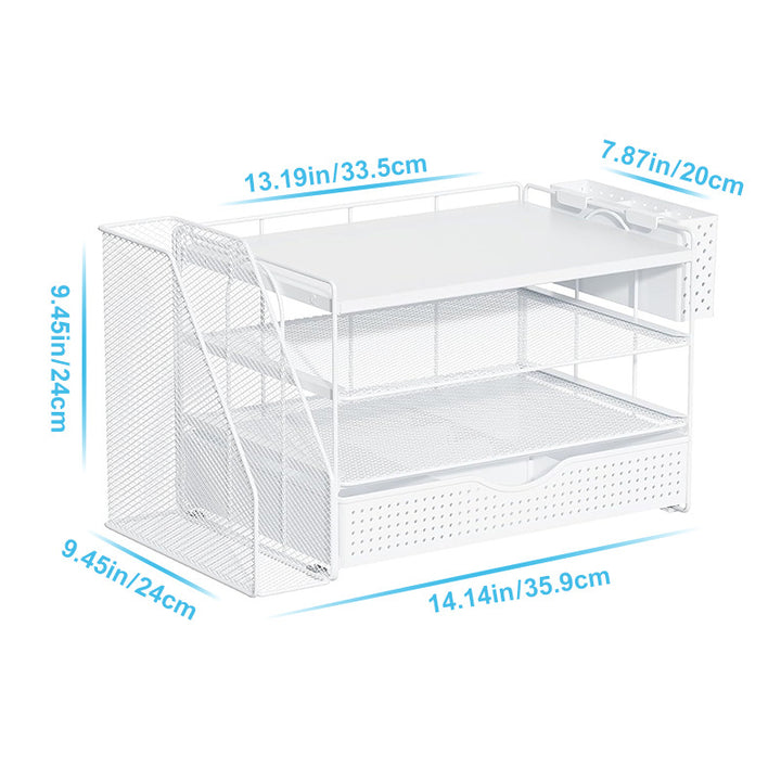 Multifunktionaler Mesh-Schreibtisch-Organizer