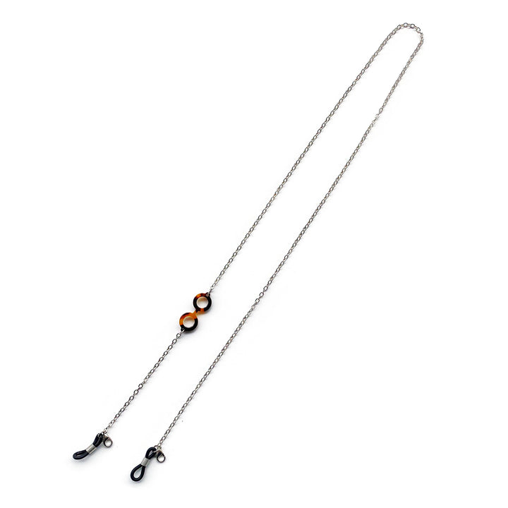 Elegante Brillen Kette mit dekorativen Gliedern Karnz