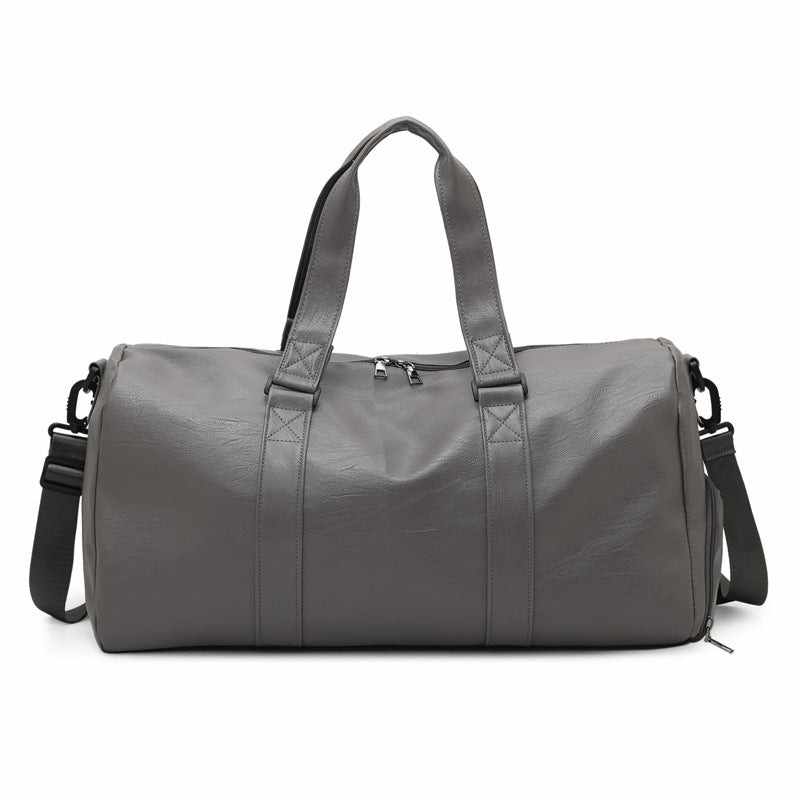 Premium Leder Fitness Reisetasche Karnz