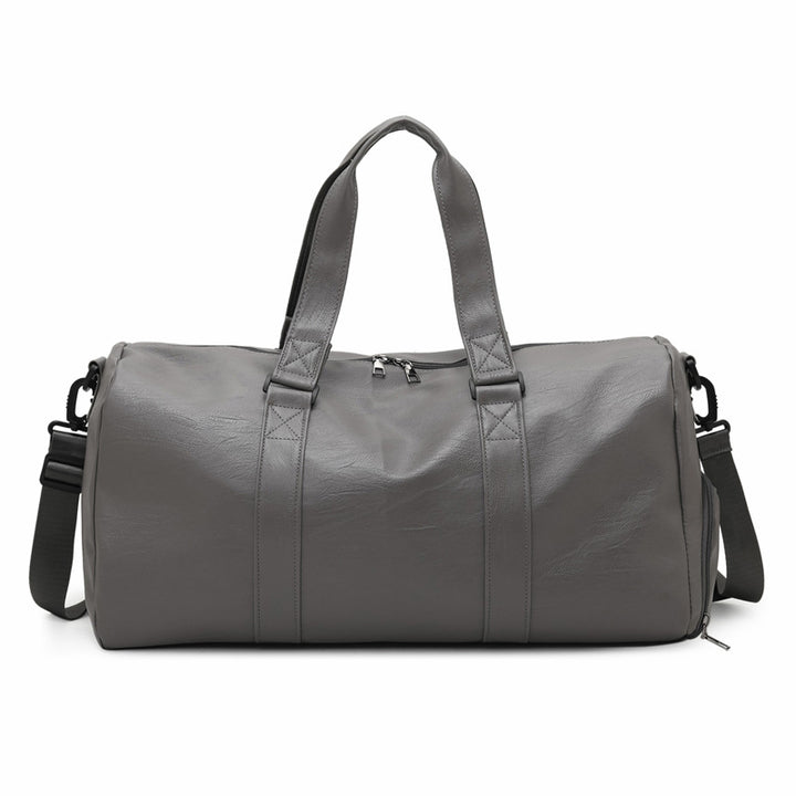 Premium Leder Fitness Reisetasche Karnz