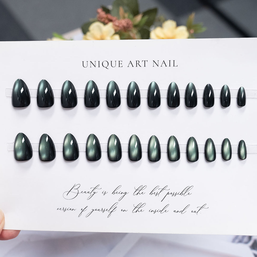 Wunderschönes langes Stiletto Press-On-Nagelset