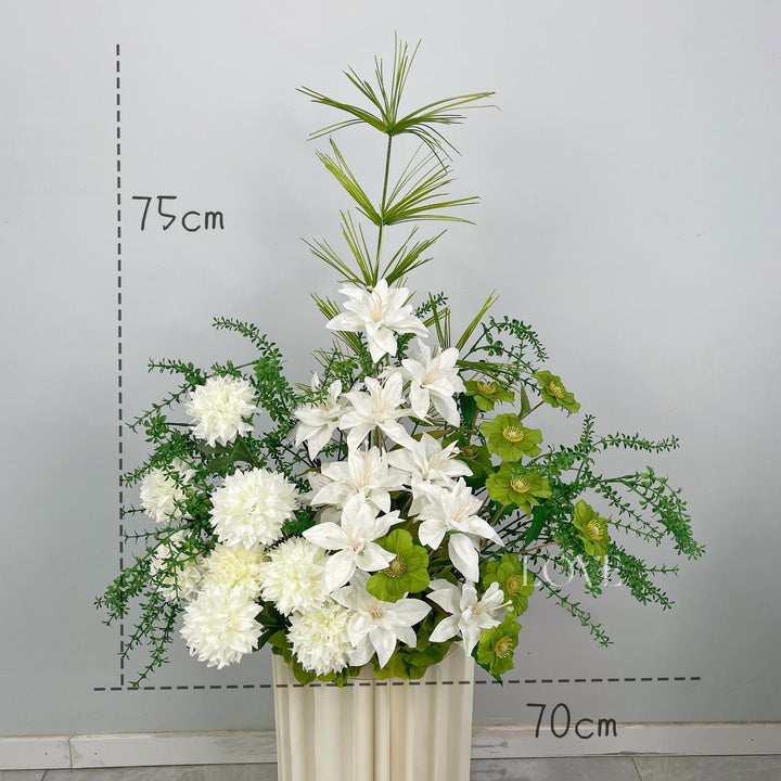 Elegantes Hochzeitsblumen-Dekorationsset