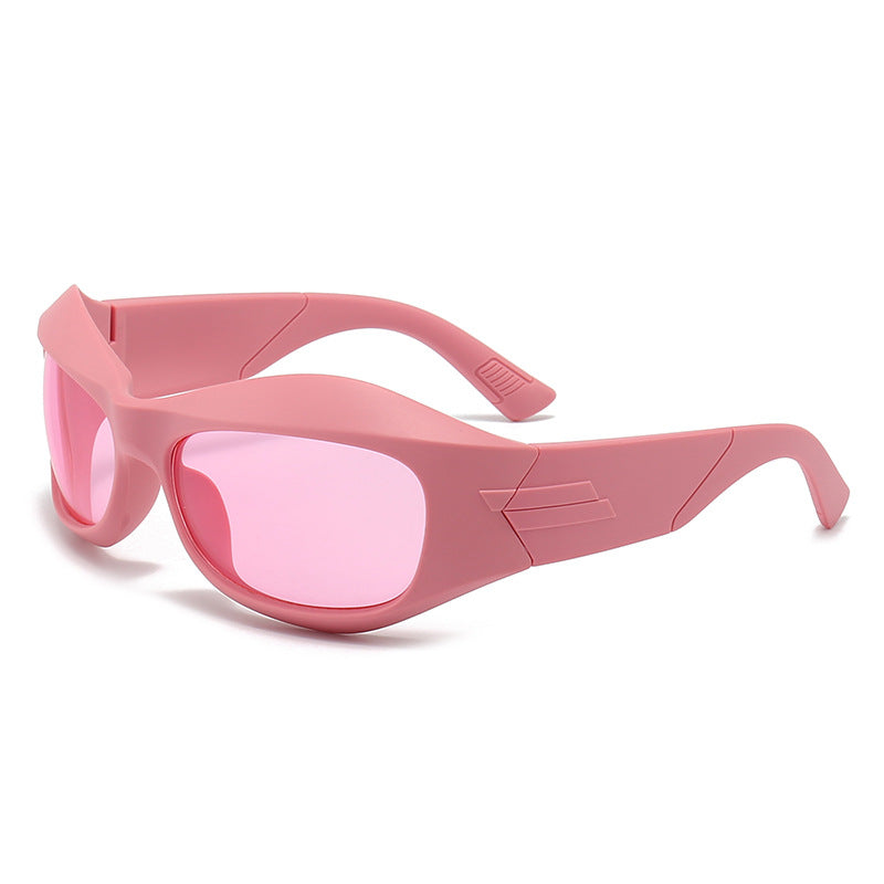 Damen sportliche Sonnenbrille mit ergonomischem Design und UV-Schutz Karnz