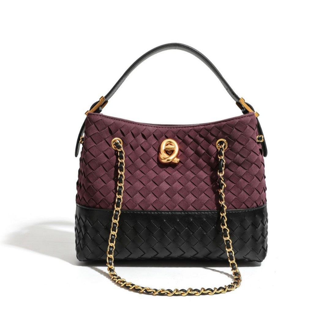 Gewebte Bucket-Handtasche Karnz