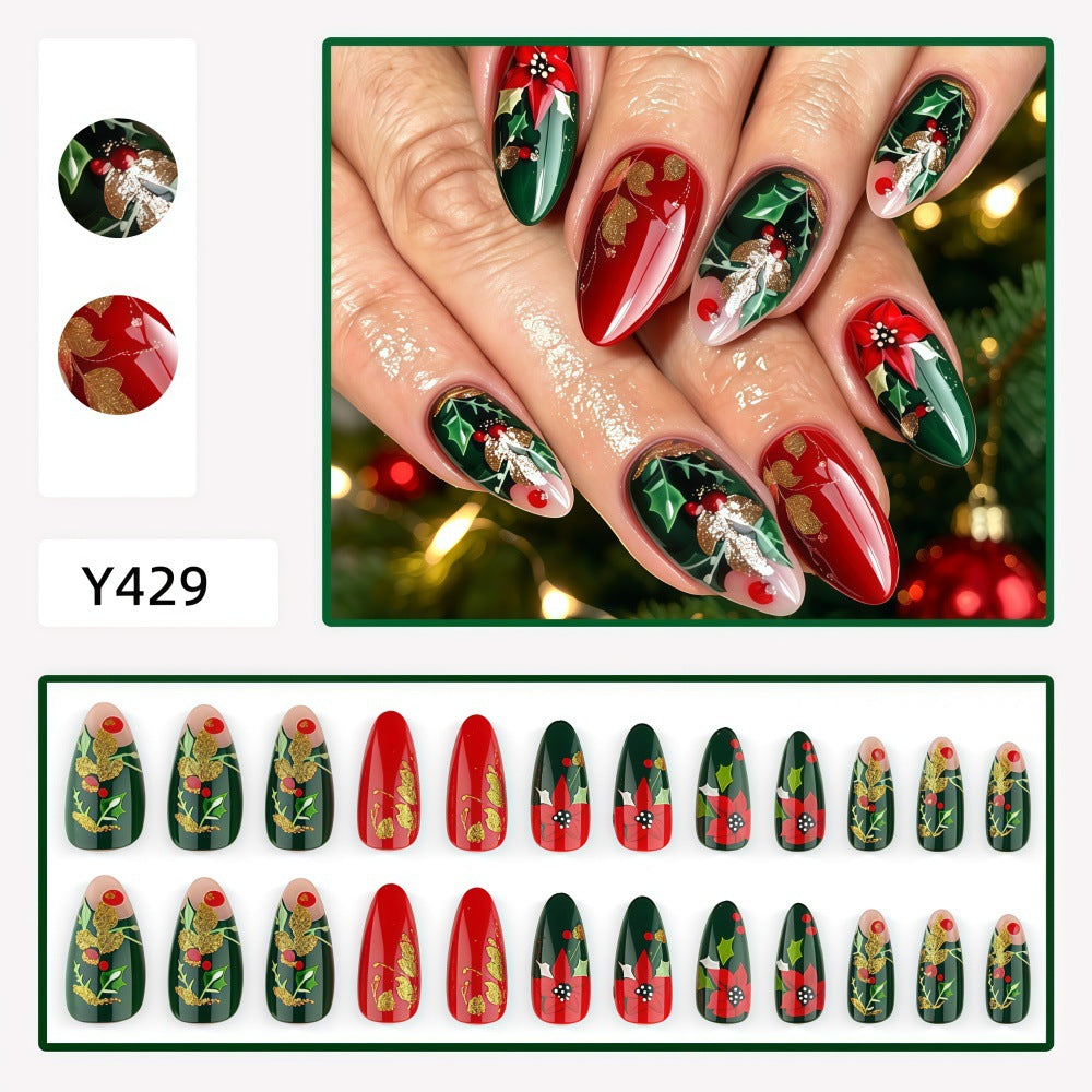 Kunstnagelset mit Festlichem Design Karnz