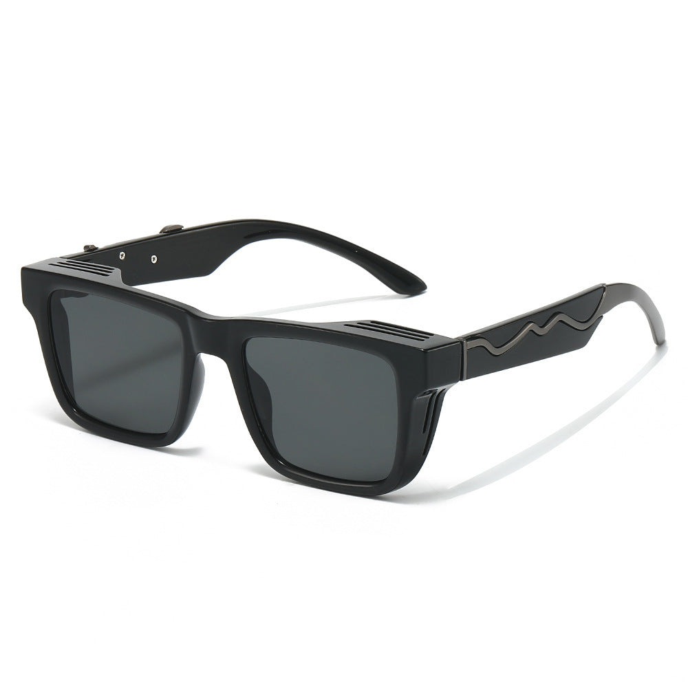 Damen modische Sonnenbrille im markanten, kantigen Design Karnz