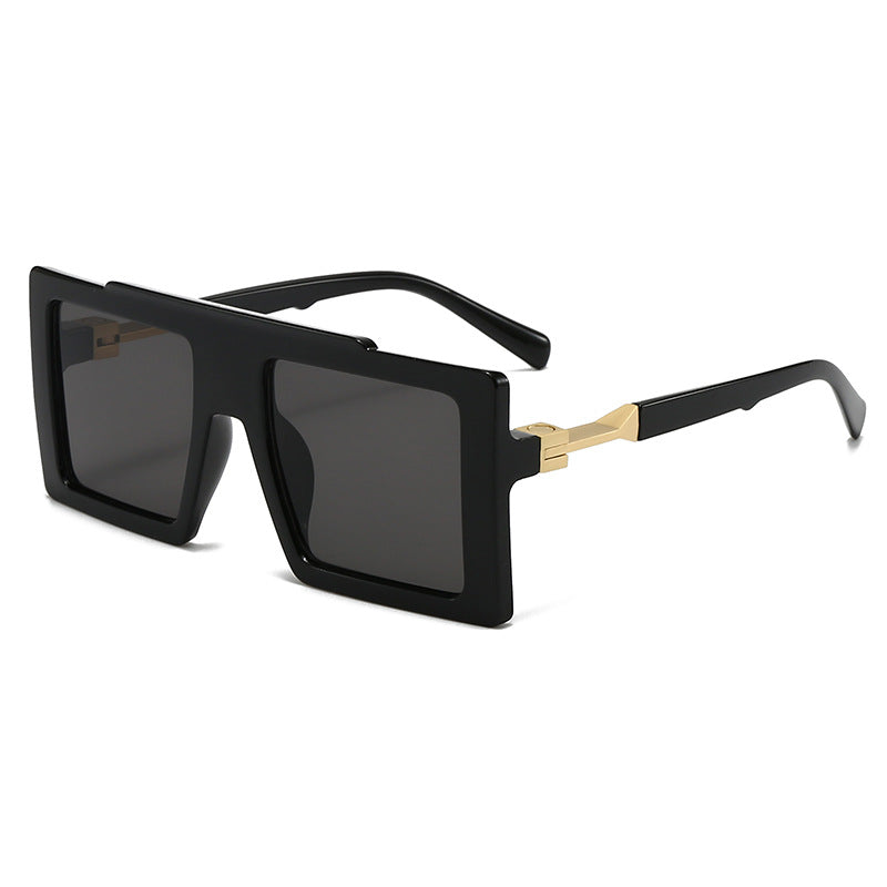 Damen modische Sonnenbrille mit rechteckigem Rahmen Karnz