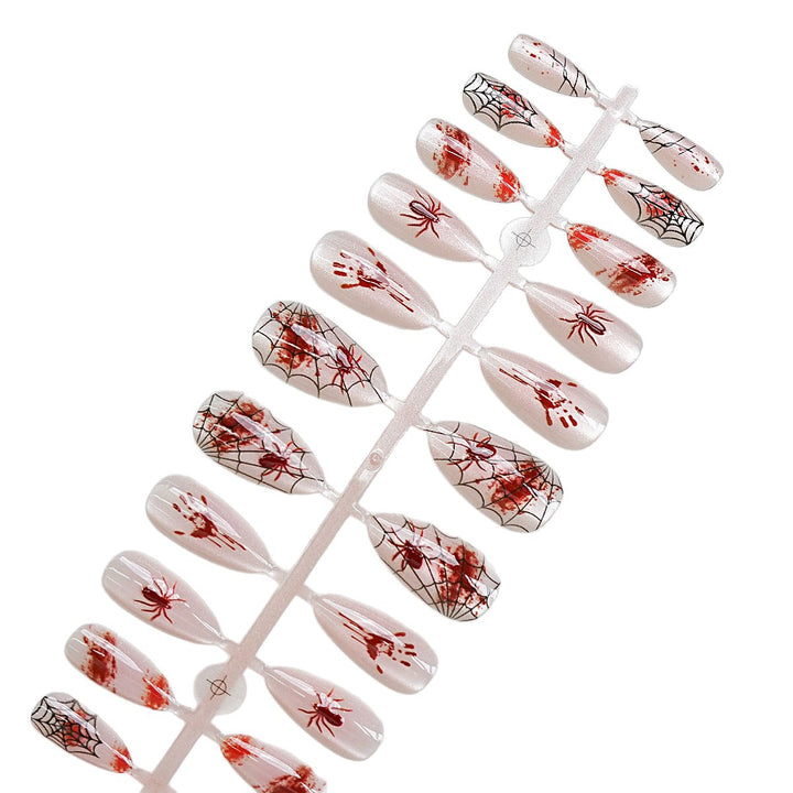 Halloween-Themen Press-On Nagelkunst Set Karnz