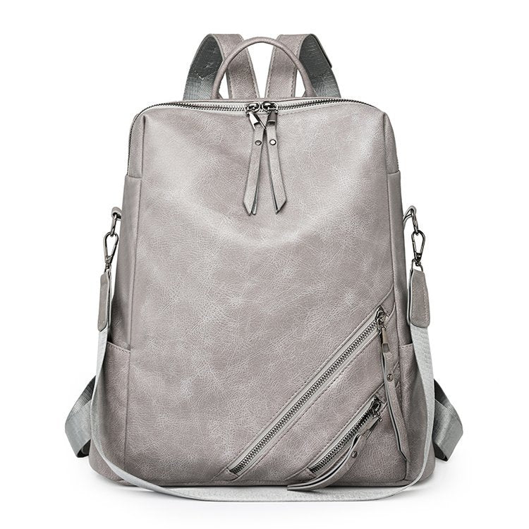 Modischer Multi-Reißverschluss-Rucksack Karnz