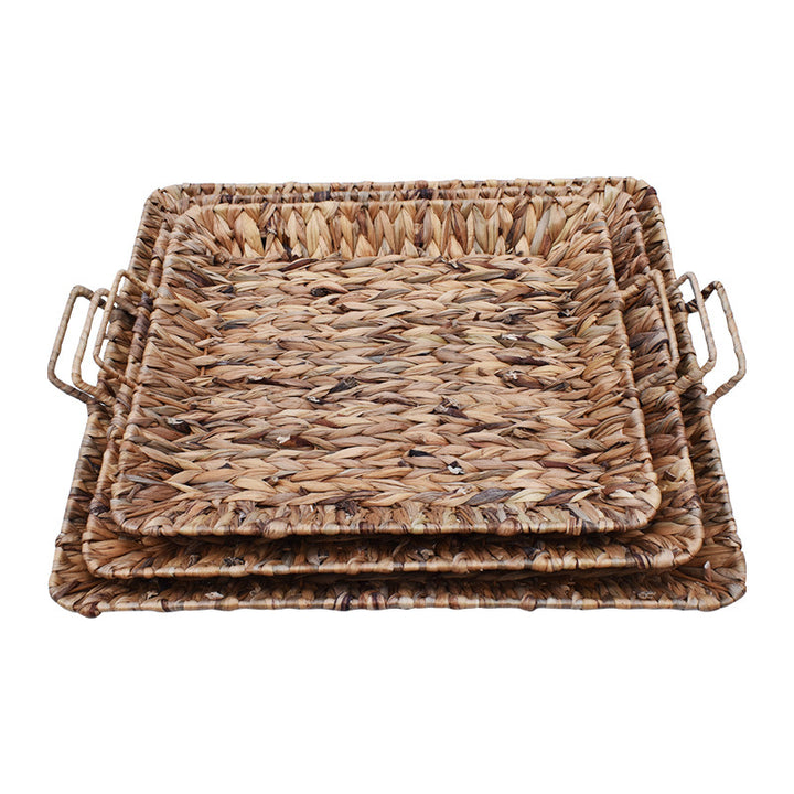 Woven Serving Tray Set Karnz