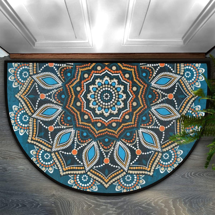 Mandala-Muster dekorative Bereichsmatte