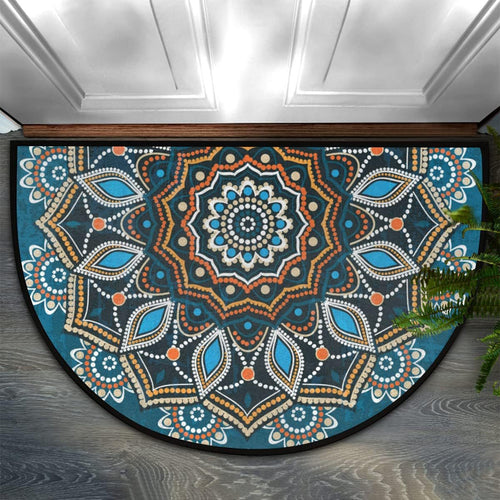 Mandala-Muster dekorative Bereichsmatte