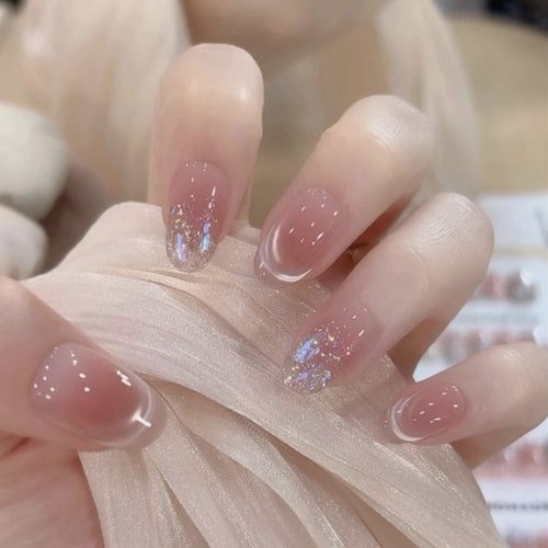 Elegante Acryl-Nagelkunst