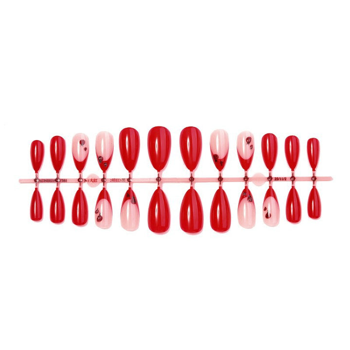 Künstlerisches Press-On-Nagelset mit einzigartigen Designs Karnz