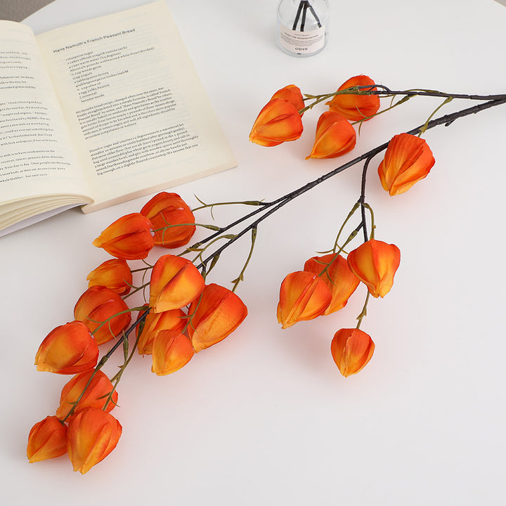 Kunstblütenzweig mit lebhaften Blüten Karnz