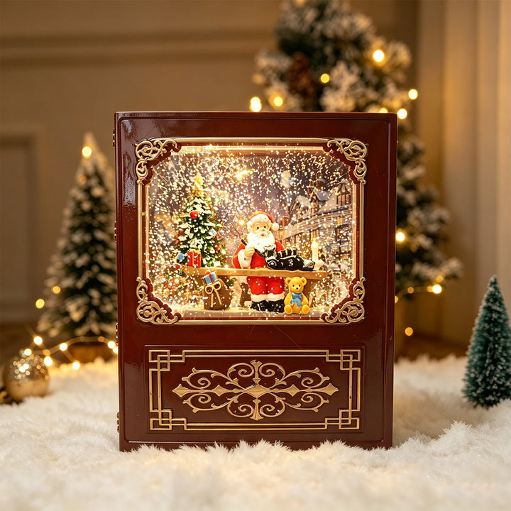 Weihnachtsbaum Deko mit Schneekugel Karnz