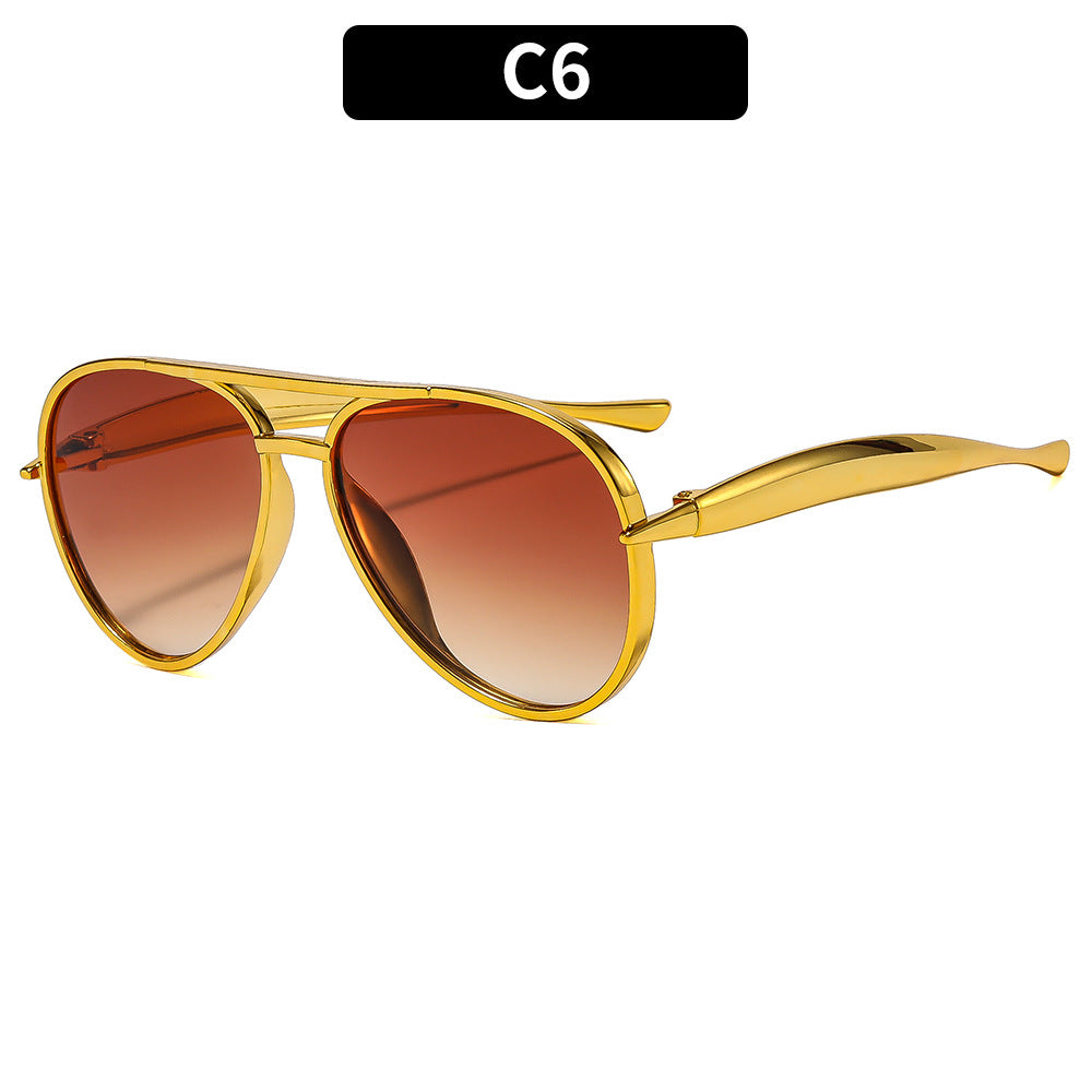 Elegante Aviator-Sonnenbrille
