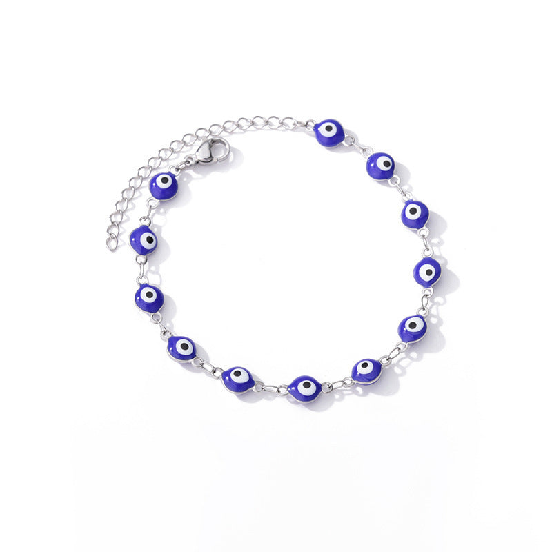 Evil Eye Schutz Anklet Karnz