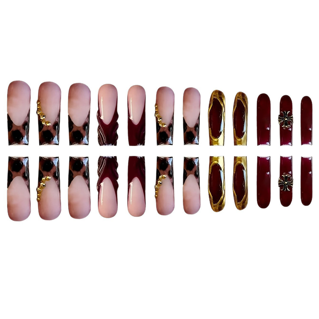 Glamorous Stiletto Press-On Nail Art Set Karnz