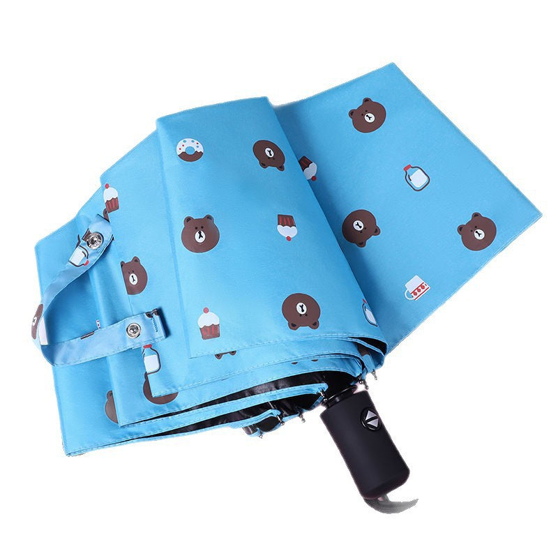 Damen UV-Schutz Regenschirm Karnz