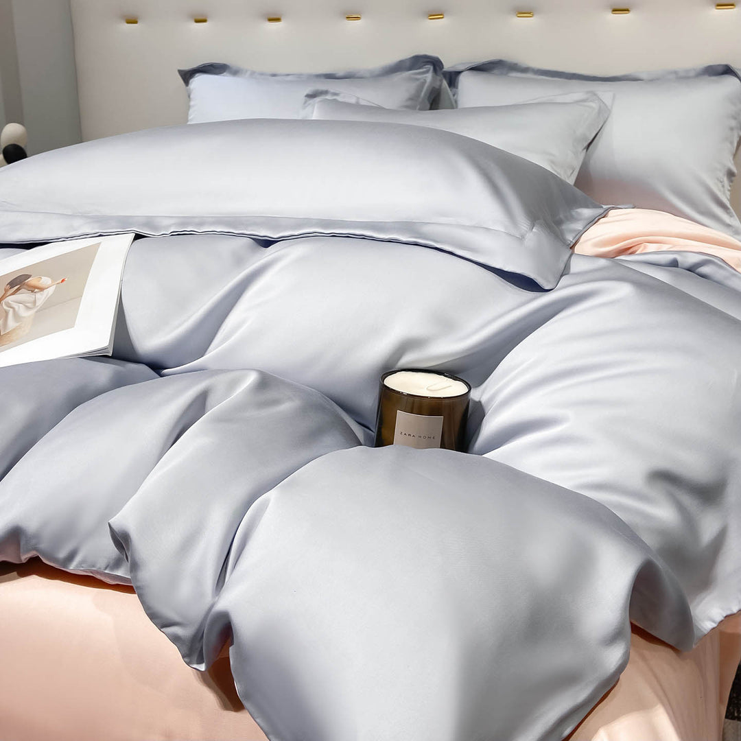 Luxuriöses Satin-Bettwäsche-Set